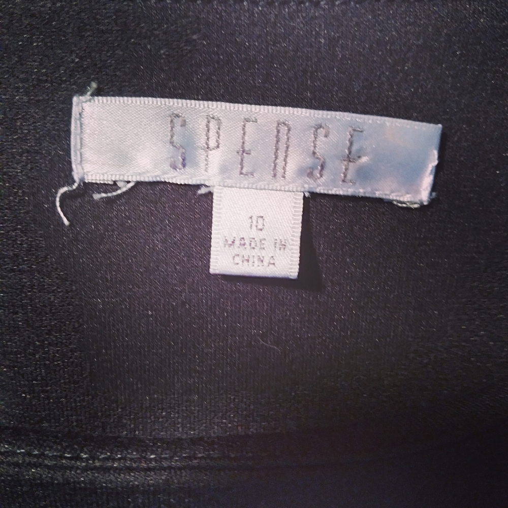 Spense black dress, size 10 - Picture 4 of 7